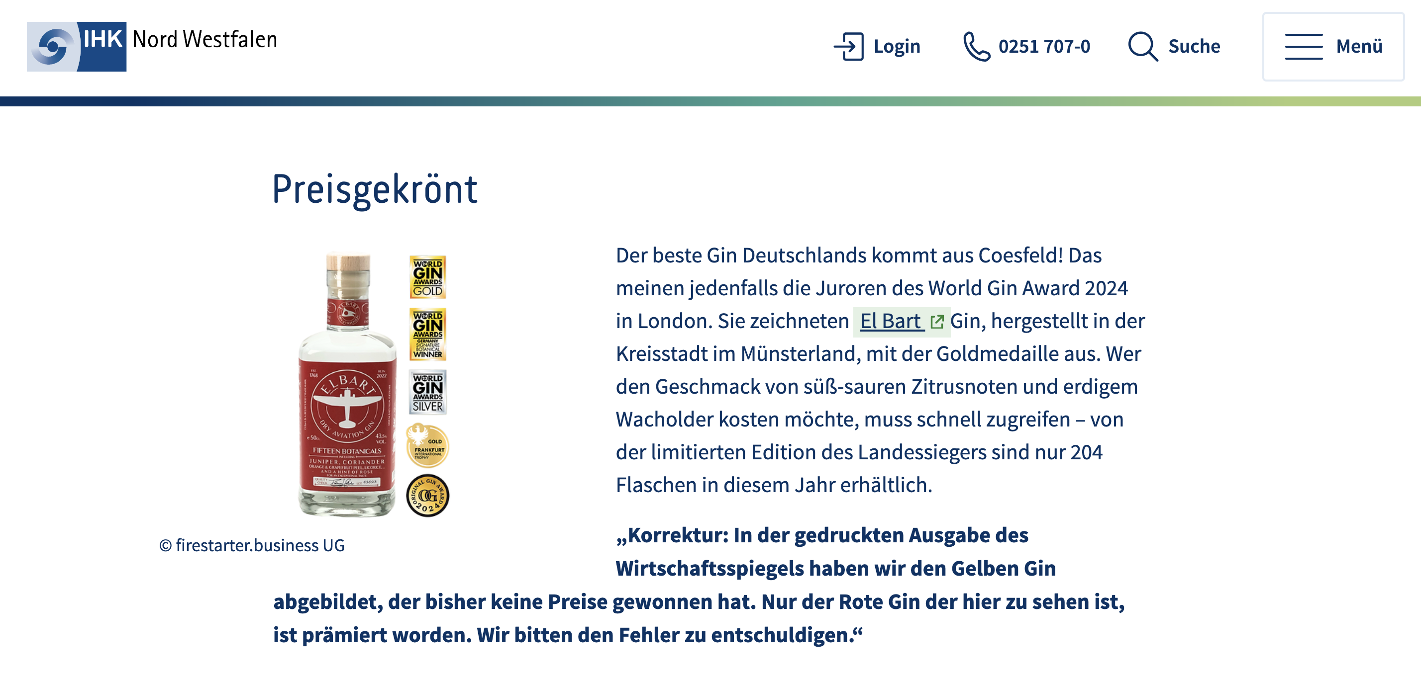 IHK Richtigstellung ;-)