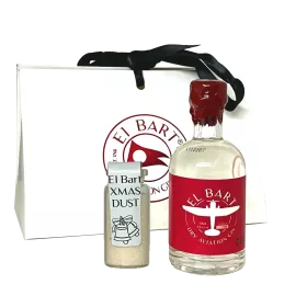 EL BART GlühGin Geschenkset | Gin 5 cl + XMAS DUST 12 g
